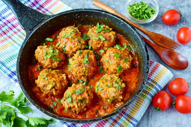Ежики с рисом нежные
