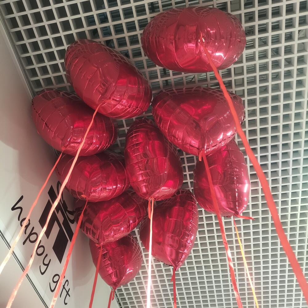 Воздушные сердца - "Сердца в потолок"