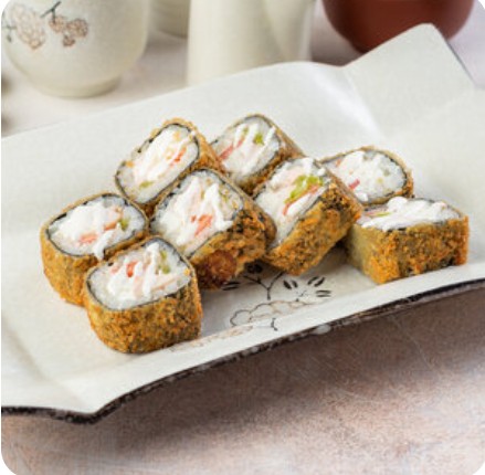 Жареный ролл Цезарь