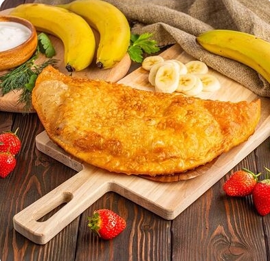 Чебурек банан клубника