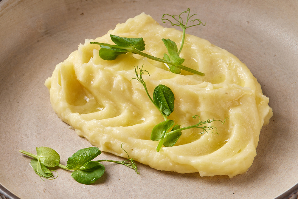 Картофельное пюре со сливочным маслом