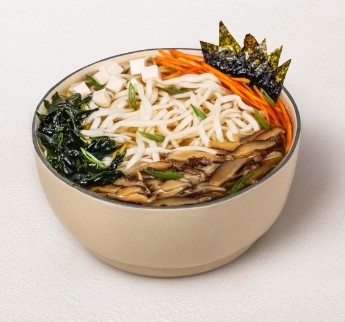 Рамэн вегетарианский с грибами шиитаке