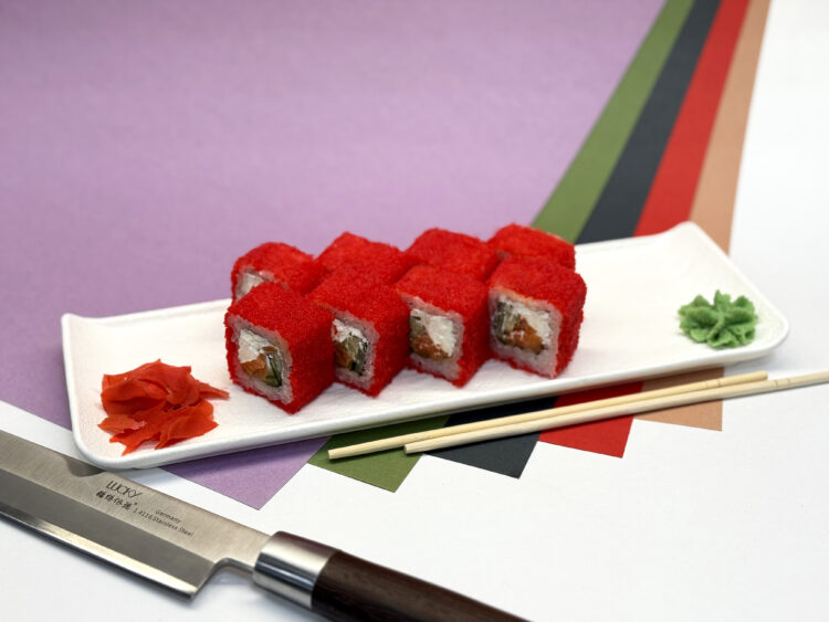 Калифорния с лососем