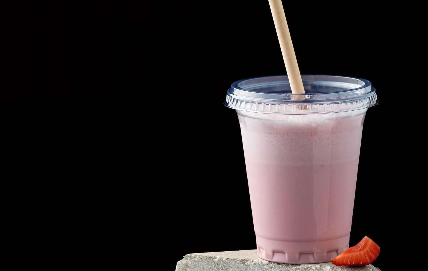 Молочный коктейль "Клубничный"