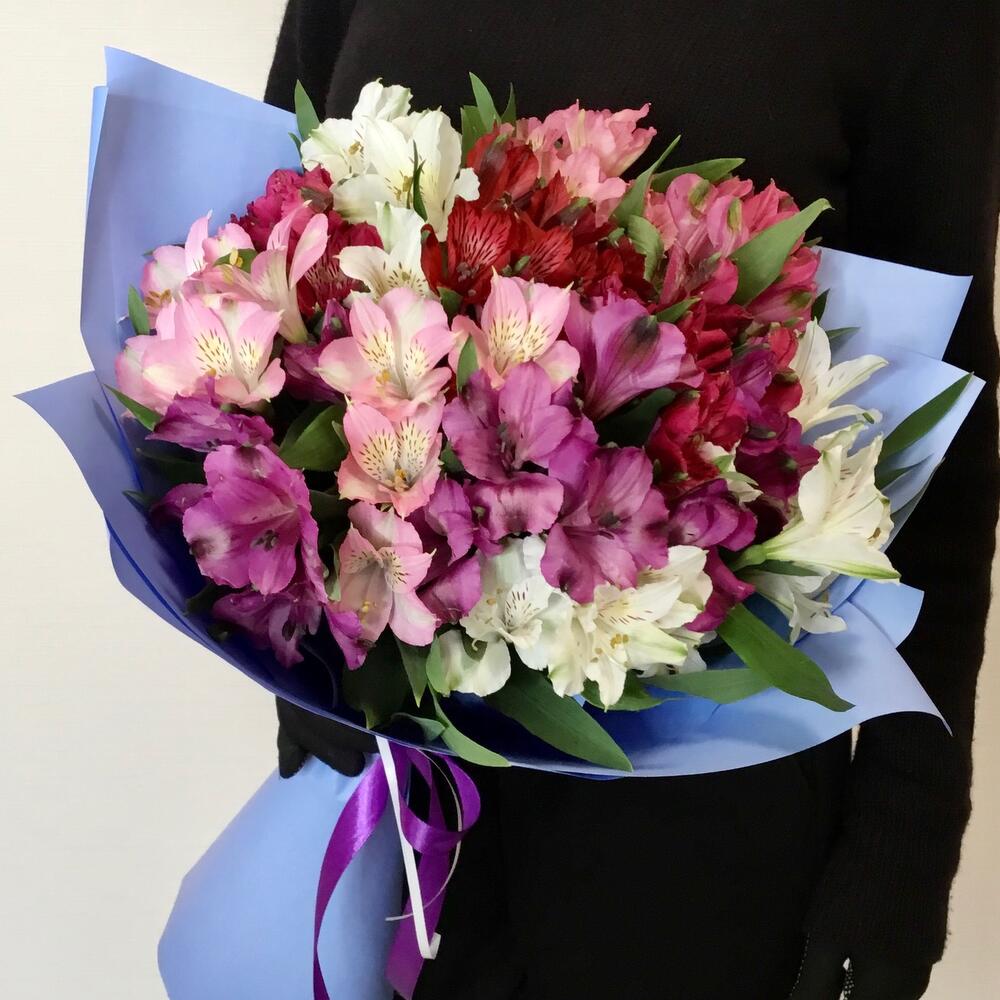 Букет альстромерий микс