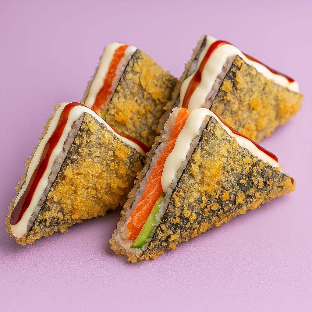 Суши - сэндвич с лососем