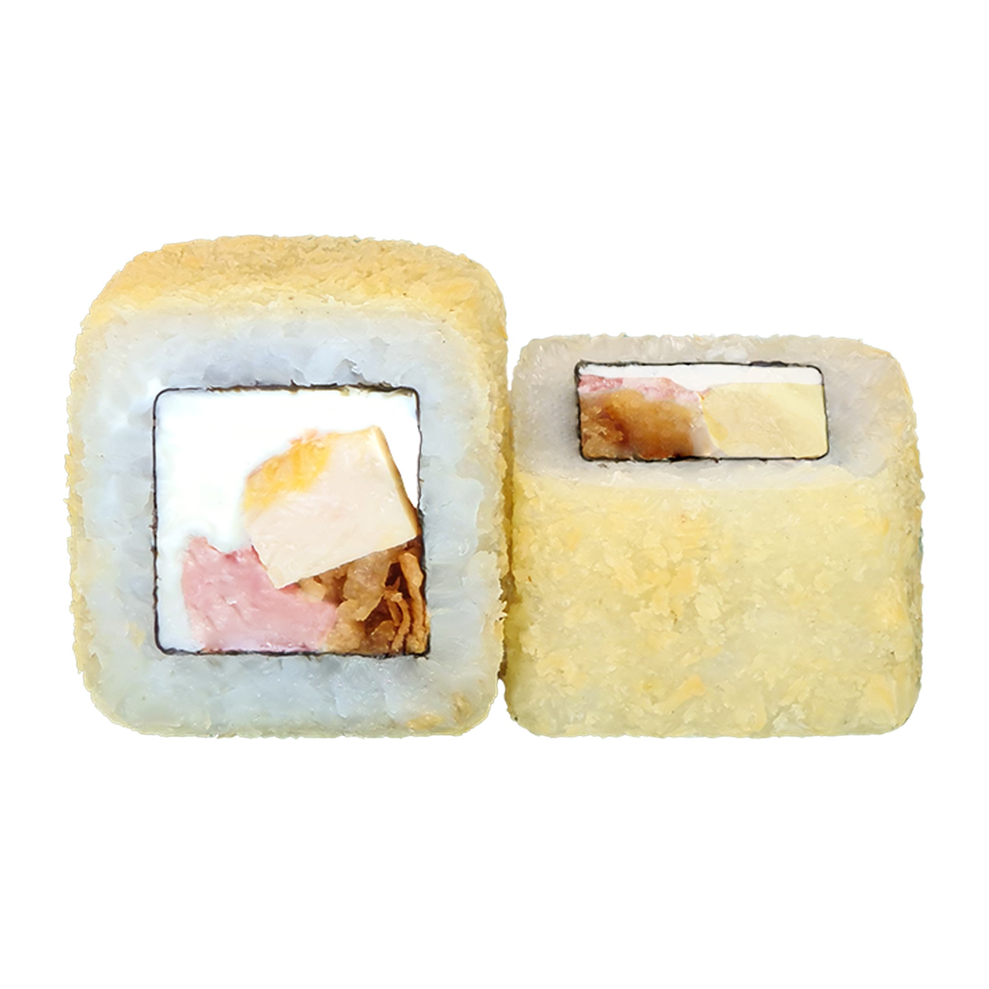 Жаренный с курицей и беконом