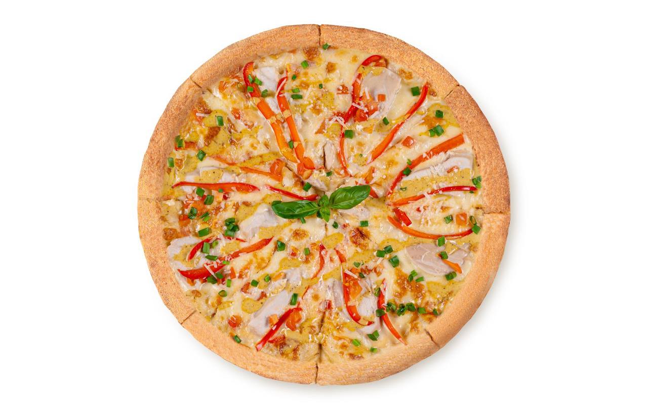 Пицца курочка-карри 33 см