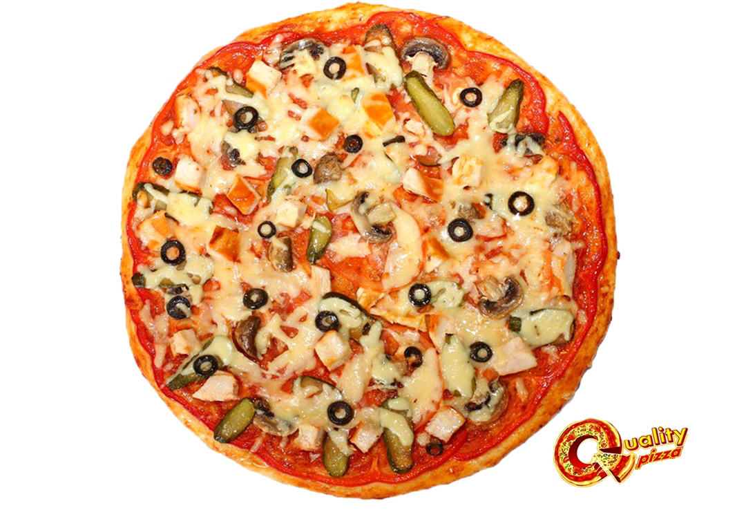Пицца с курицей
