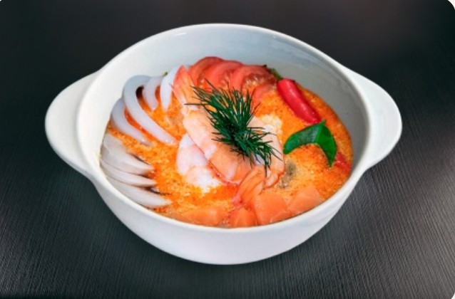 Суп Том Ям морепродукты