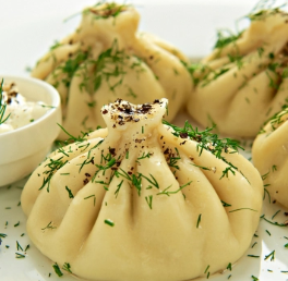 Хинкали с сыром 4 шт