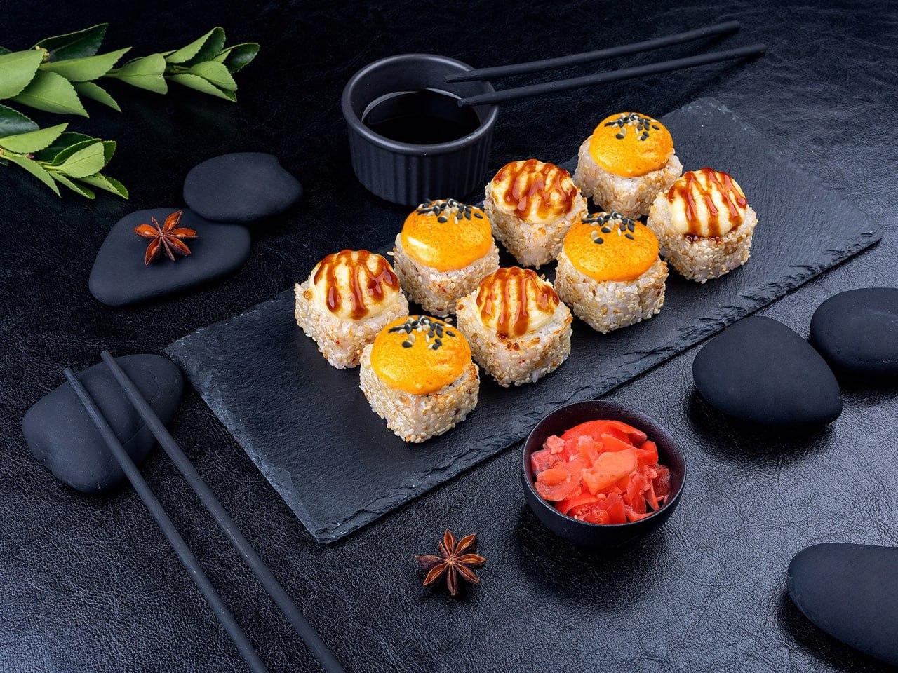 Запечённый ролл Чикен бекон