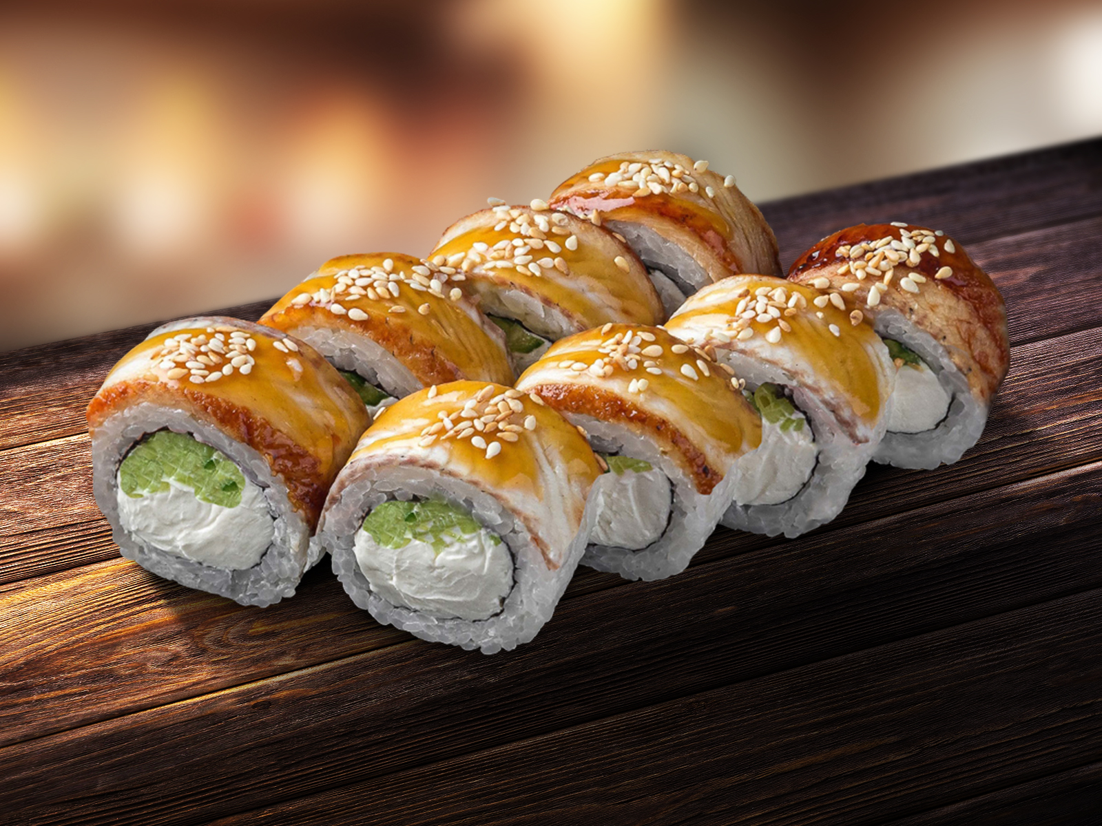 Филадельфия с угрем (мини)