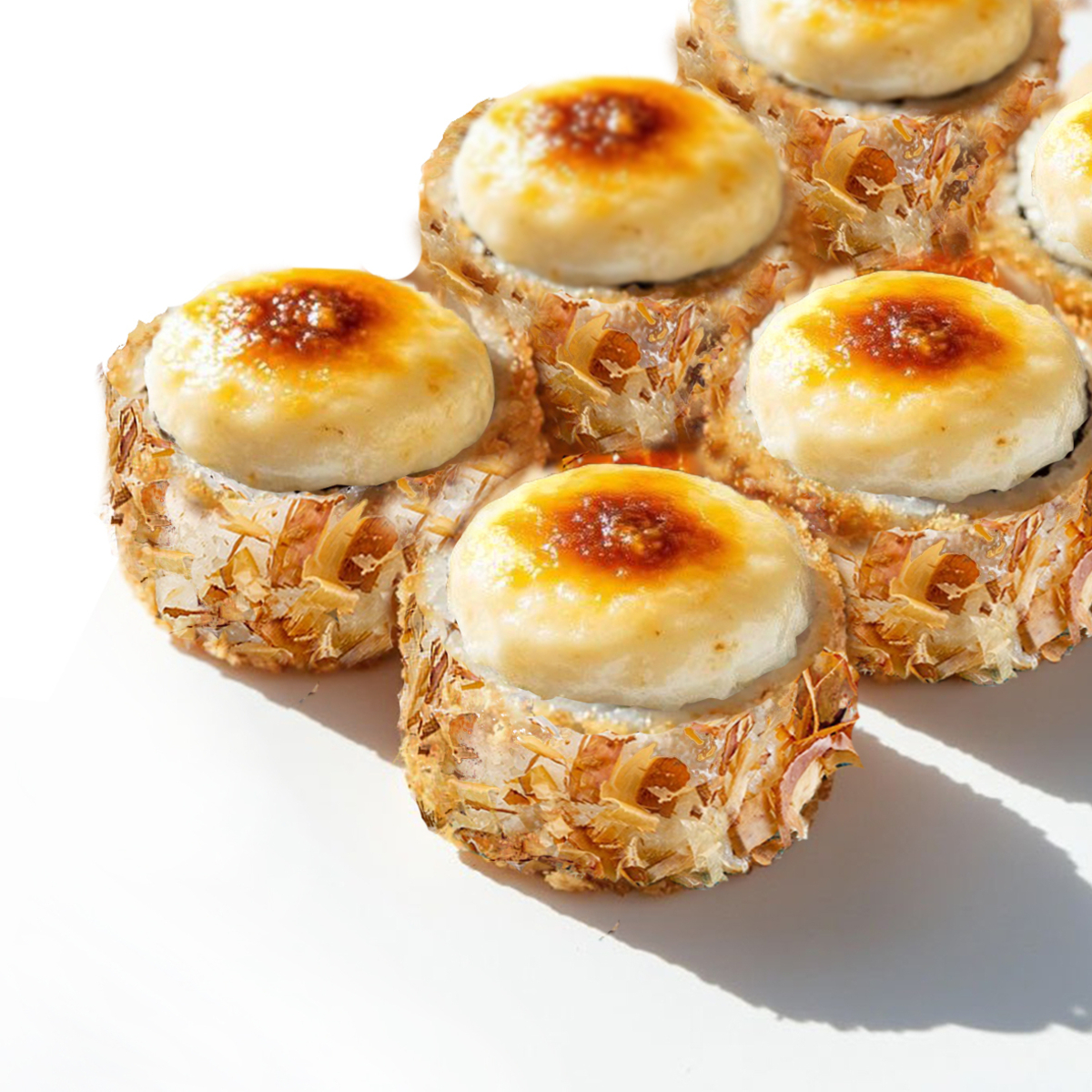 Роллы "Нежный Краб" запеченные