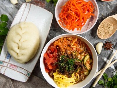 Ланч лето по корейский