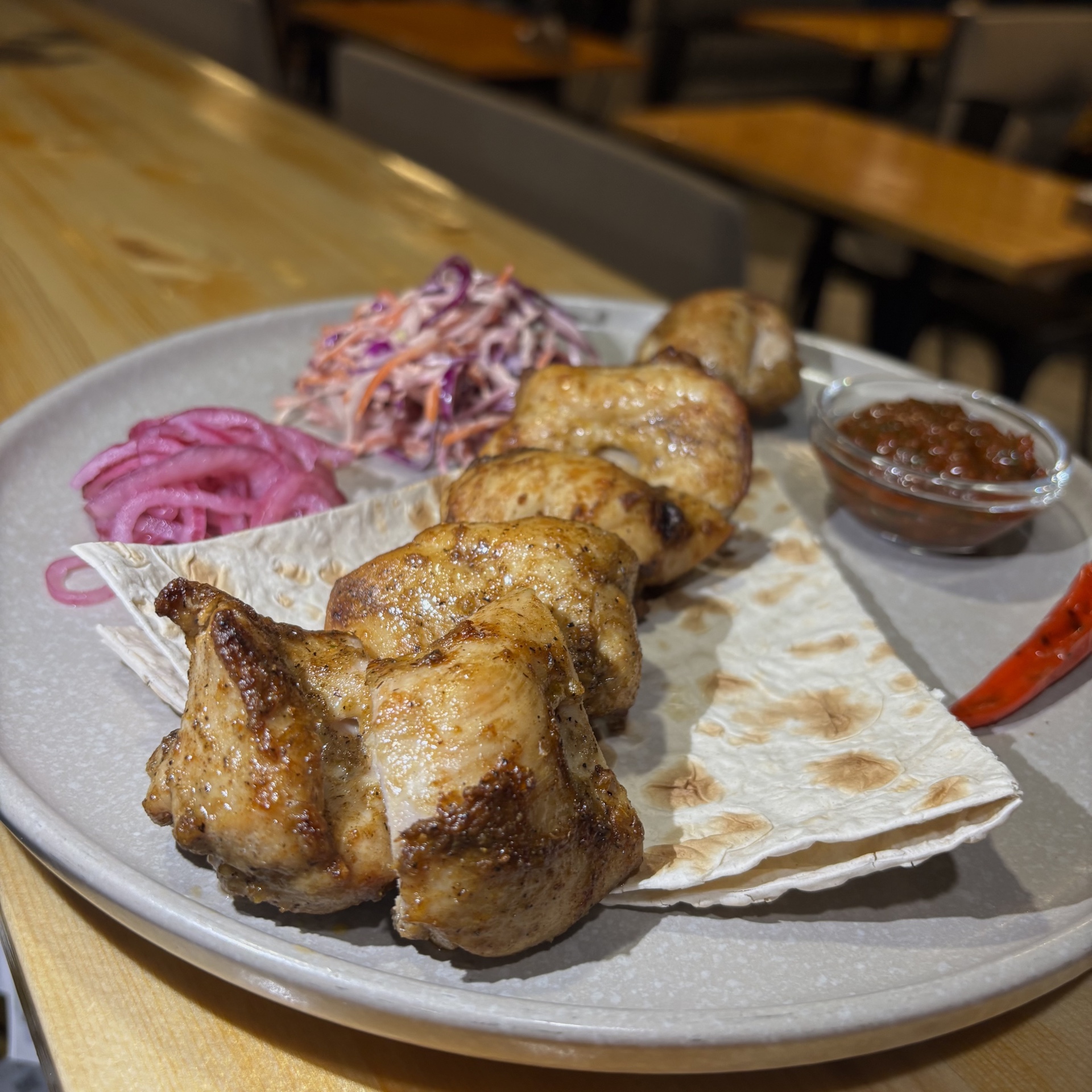 Шашлык из курицы