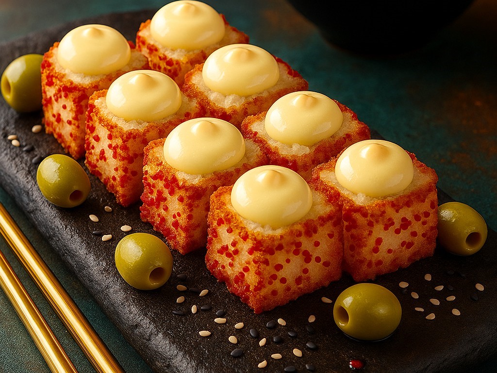 Креветка с масаго