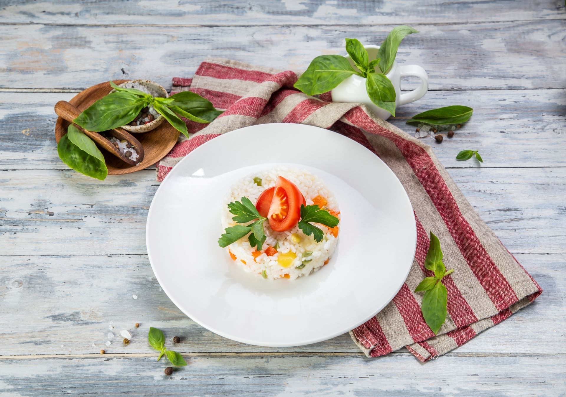 Рис с овощами