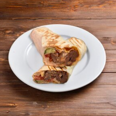 Шаурма с кебабом куриным