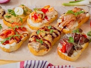 Ассорти брускетт