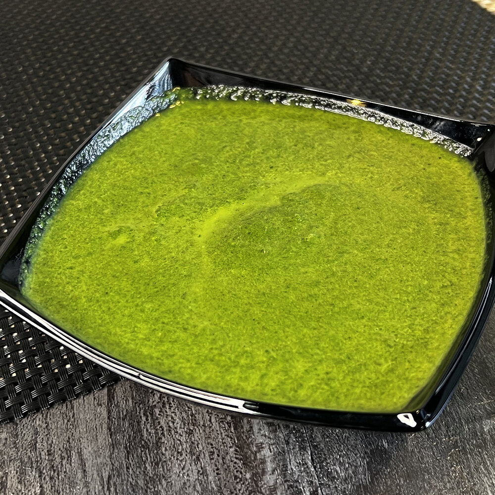 Суп-пюре из шпината