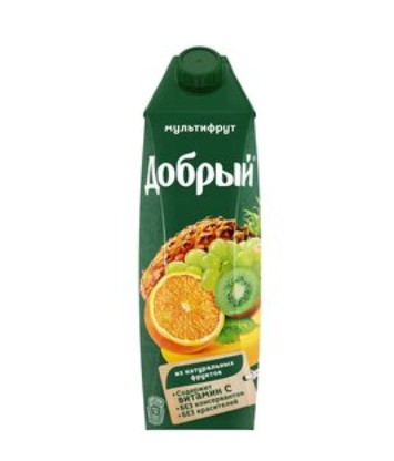 Сок Добрый Мультифрукт 1л