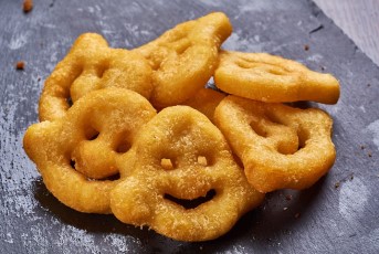 Смайлики картофельные