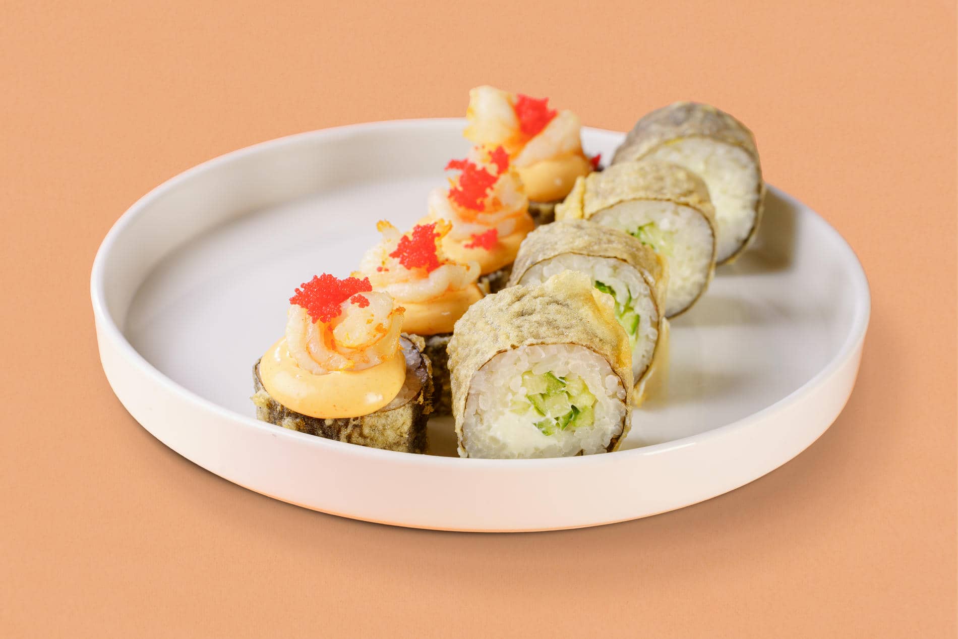 Королевская креветка темпура