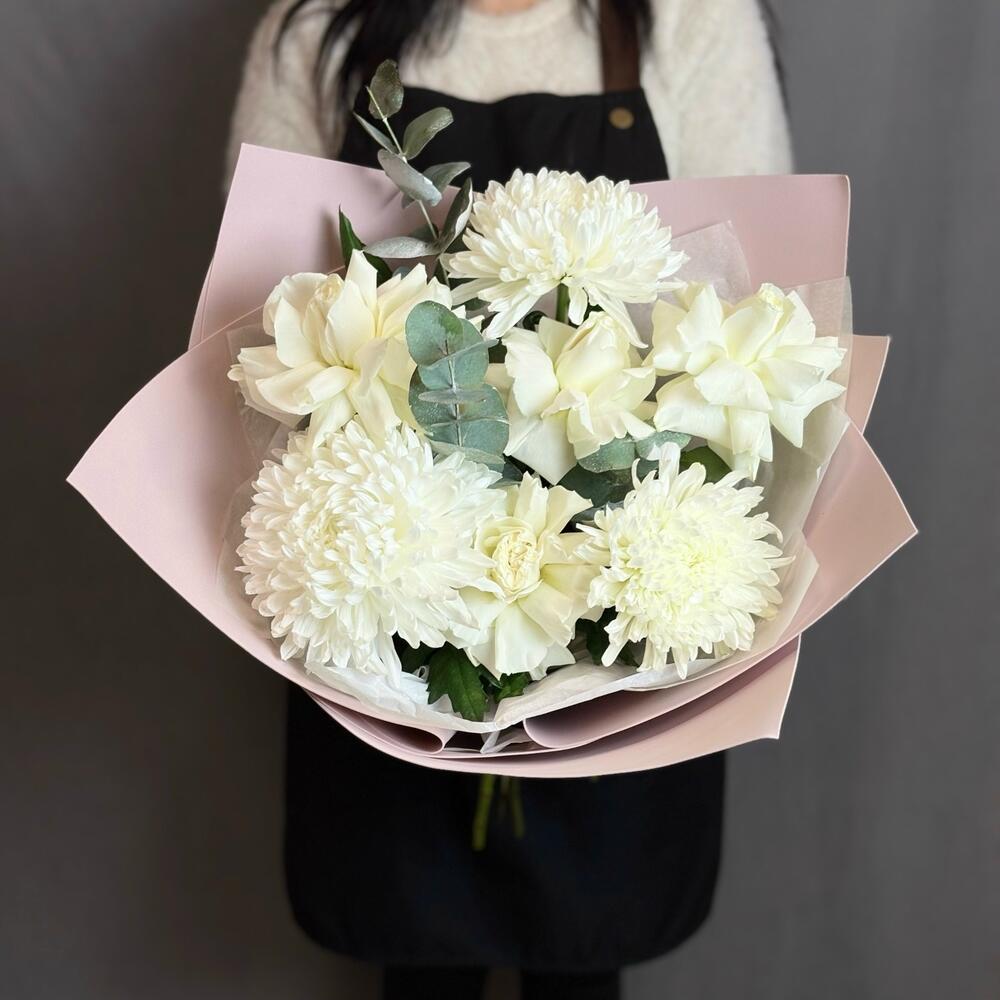 Букет в белой гамме 