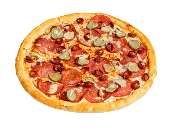 С Охотничьими Колбасками 32см