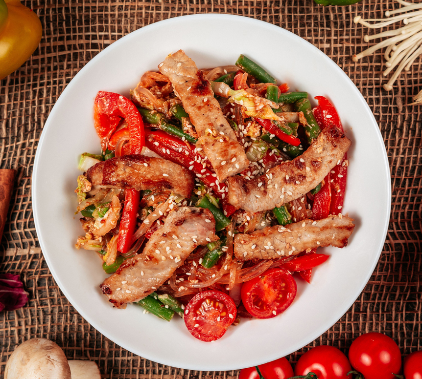 Фунчёза со свининой