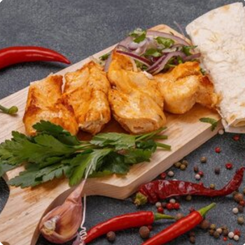 Шашлык из куриной грудки
