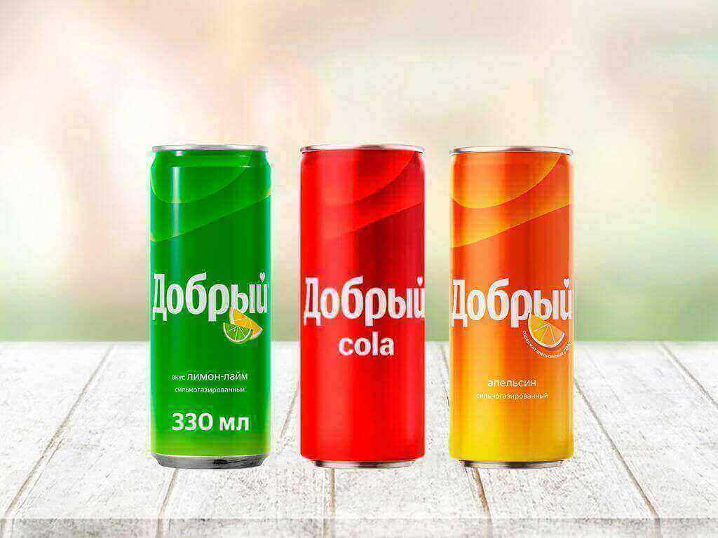 ЛИМОНАД "ДОБРЫЙ" 0,33 л