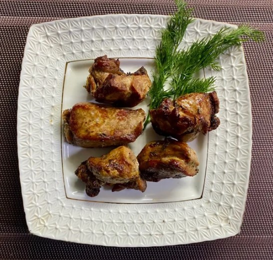Шашлык из свиной шейки