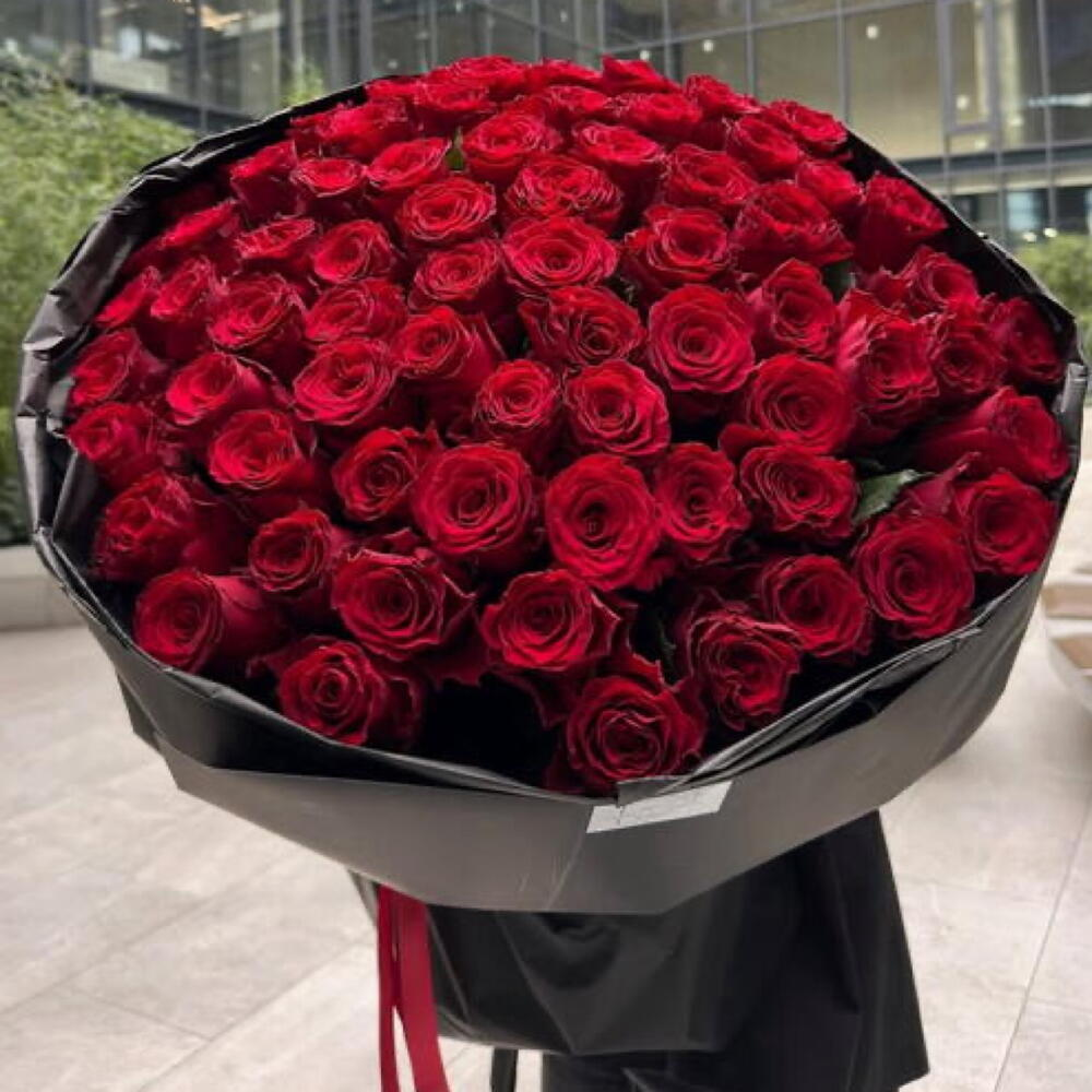 101 Роза красная тренд хит продаж