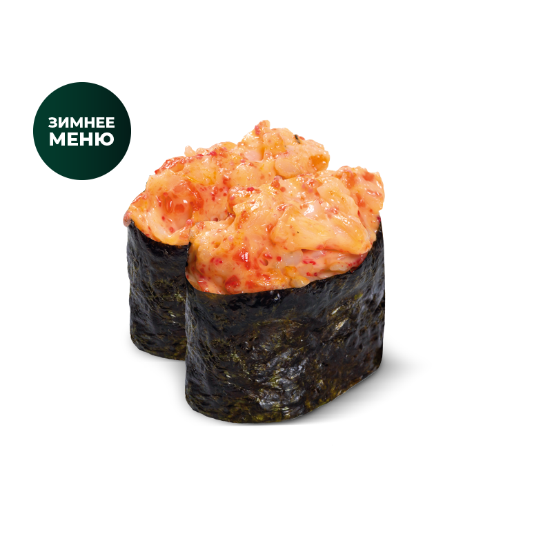 Запеченные гунканы с креветкой 2 шт