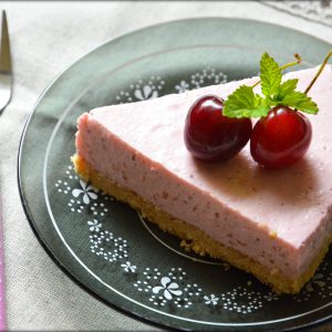 Чизкейк клубничный