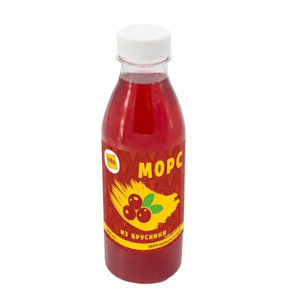 Морс из брусники