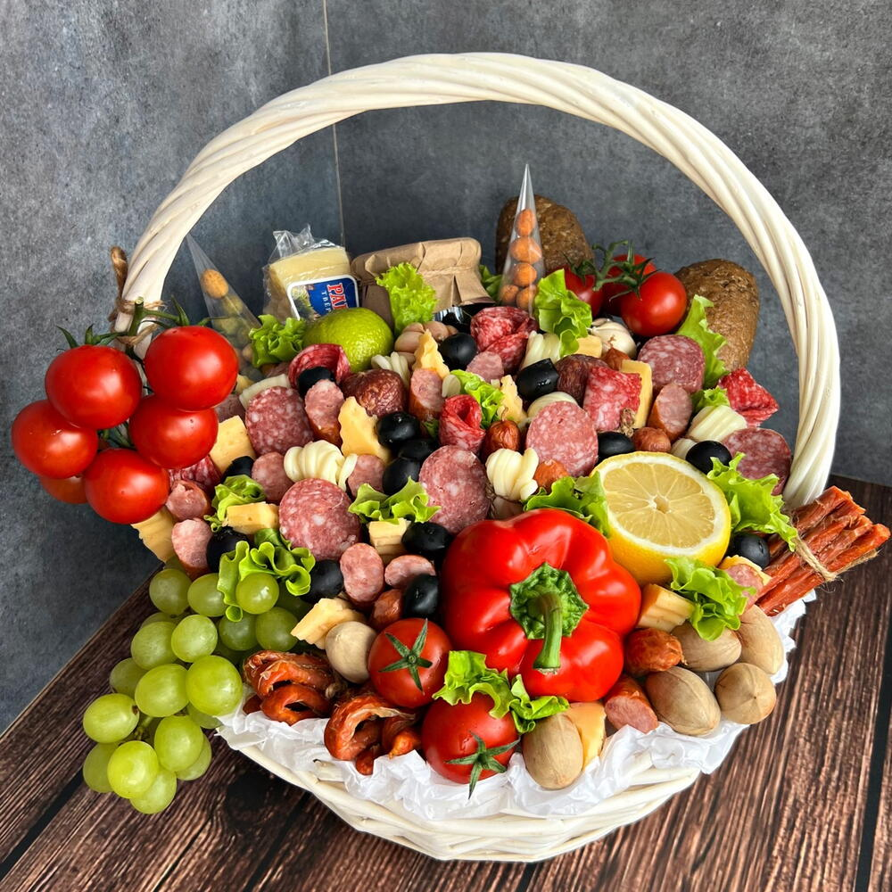 Съедобная корзина большой подарок