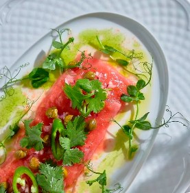 Крудо из тунца с каперсами