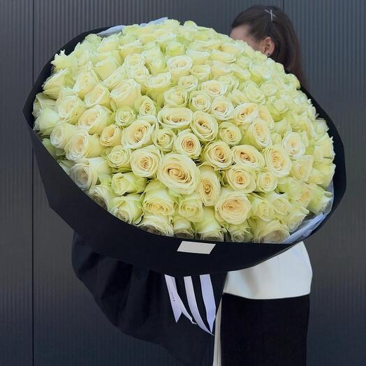 101 Роза 70 см Мондиаль большой бутон