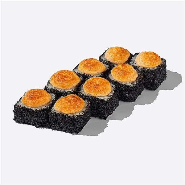 Запечённый с креветками