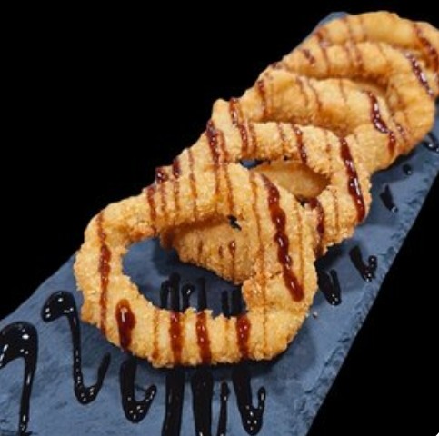 Кольца кальмара темпура