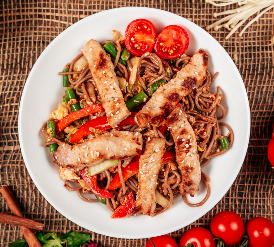 Соба со свининой