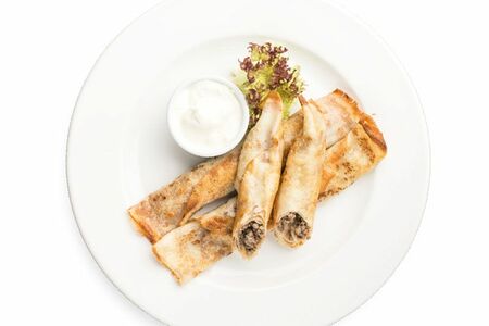 Блины с мясом