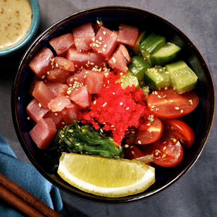 Поке с тунцом