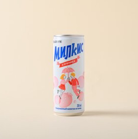 Напиток Lotte клубника