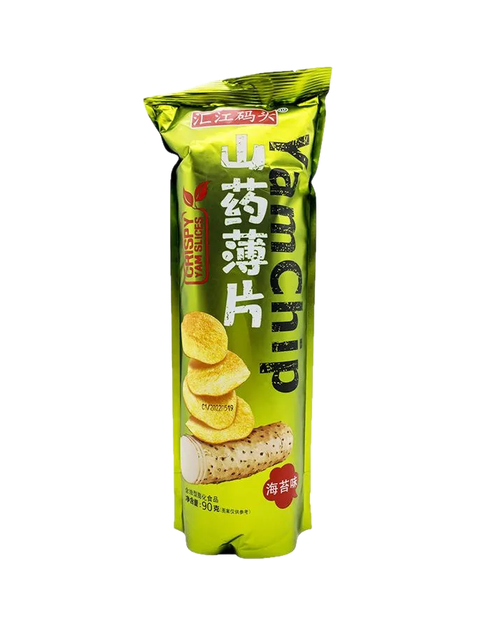 Чипсы из батата со вкусом морских водорослей