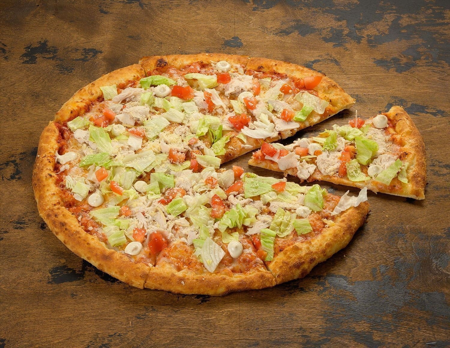 Цезарь пицца 23 см