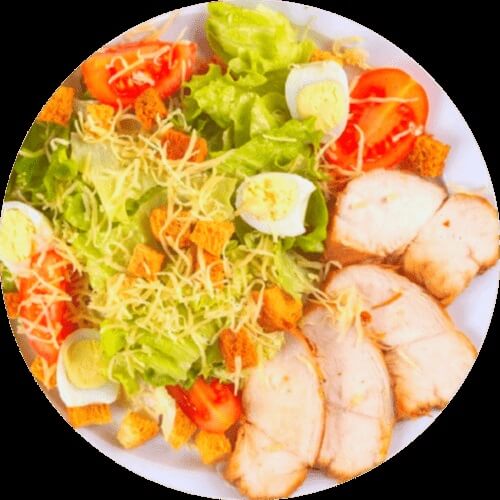 Салат «Цезарь с куриной грудкой»